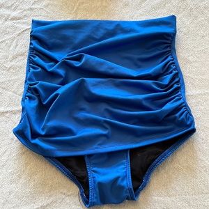 Super high waisted swim bottoms